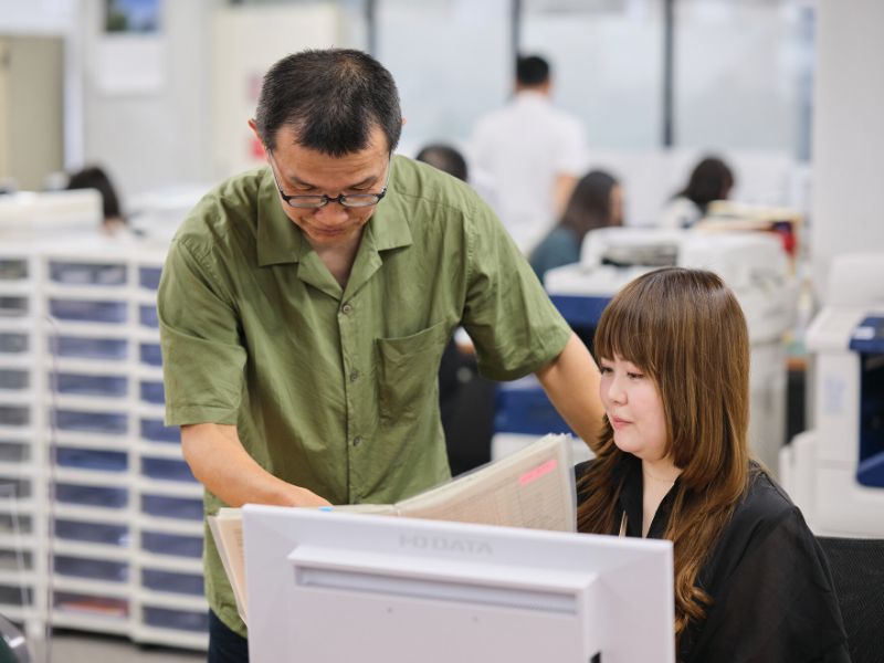 未経験でも安心して挑戦できる環境が整っている