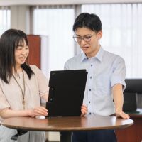 午後の業務開始